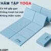 Thảm tập Yoga Gấp Gọn Chống Trượt