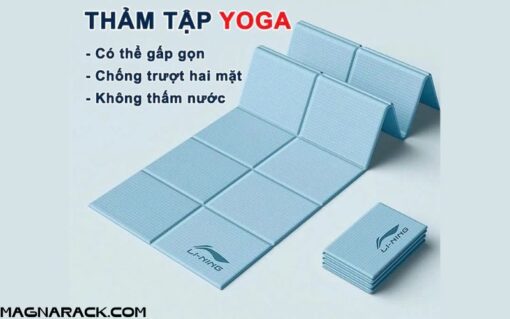 Thảm tập Yoga Gấp Gọn Chống Trượt