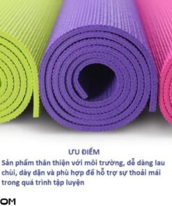 Thảm Tập Yoga 8mm Cao Cấp Gấp Gọn