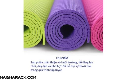 Thảm Tập Yoga 8mm Cao Cấp Gấp Gọn